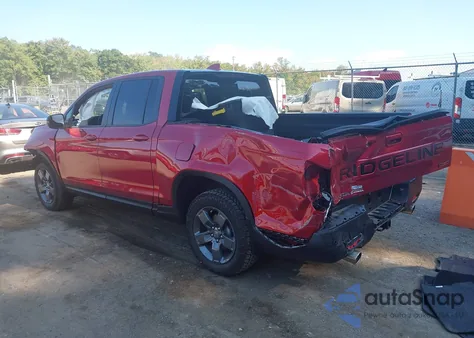 2025 Honda Ridgeline Trailsport from USA, damaged, VIN 5FPYK3F61SB028069